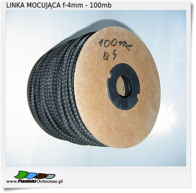 Lina gumowa expandor 4 mm Uniwersalna mocująca 